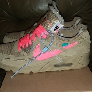 Off White x Nike Air Max 90 Desert Ore AUTHENTIC